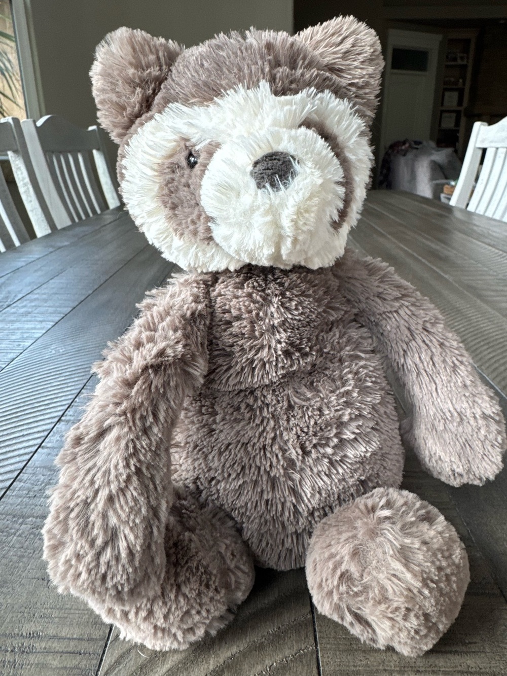 Jellycat Bashful Raccoon 12” Plush Toy